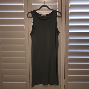 mint sleeveless dress